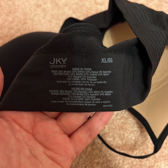 Black Jockey Bra - Picture 5 of 5